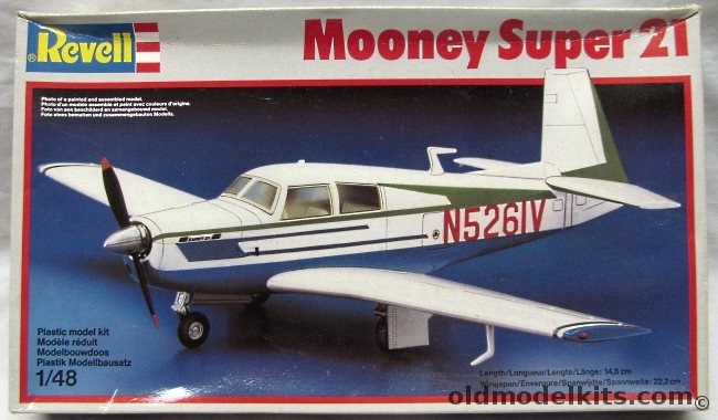 Revell 1/48 Mooney Super 21 / M20 E - (ex-Bandai / Entex), 4125 plastic model kit